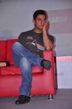 Aamir Khan snapped in a Pink Floyd T-shirt at Microsoft event in Trident, Mumbai on 30th March 2013 (15).JPG